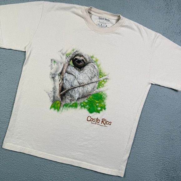 American Vintage Other - Costa Rica sloth animal nature T-shirt‎